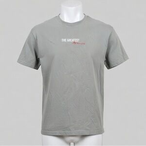 Men’s Short Sleeve Crewneck Tee with Small Red Script